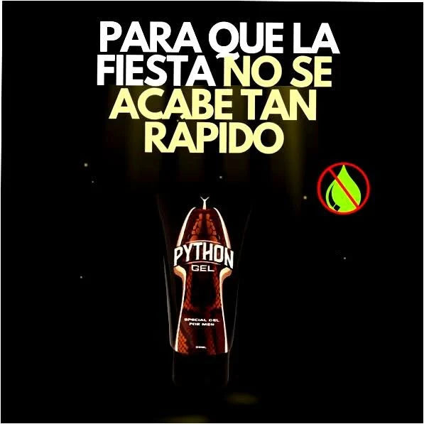 ¡Super Oferta 2X1 ! PYTHON MAX GEL Agrandamiento de NEPE
