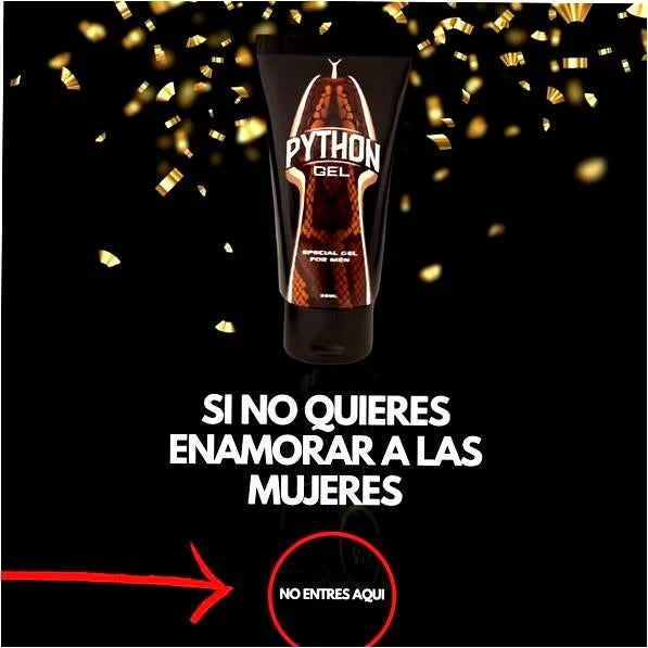 ¡Super Oferta 2X1 ! PYTHON MAX GEL Agrandamiento de NEPE