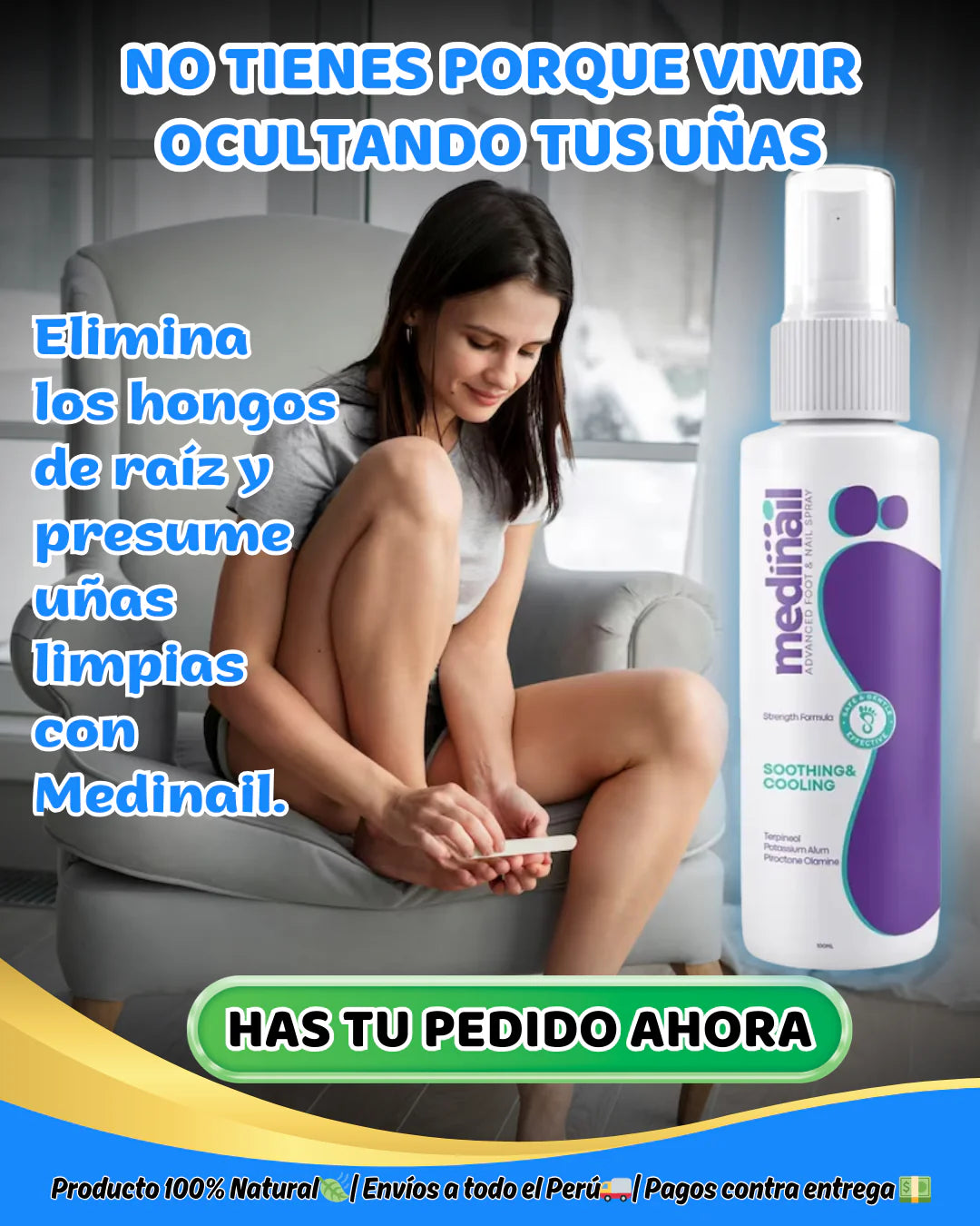 ¡Super Oferta!  Medinail Spray – ¿Listo para volver a lucir uñas limpias y saludables?