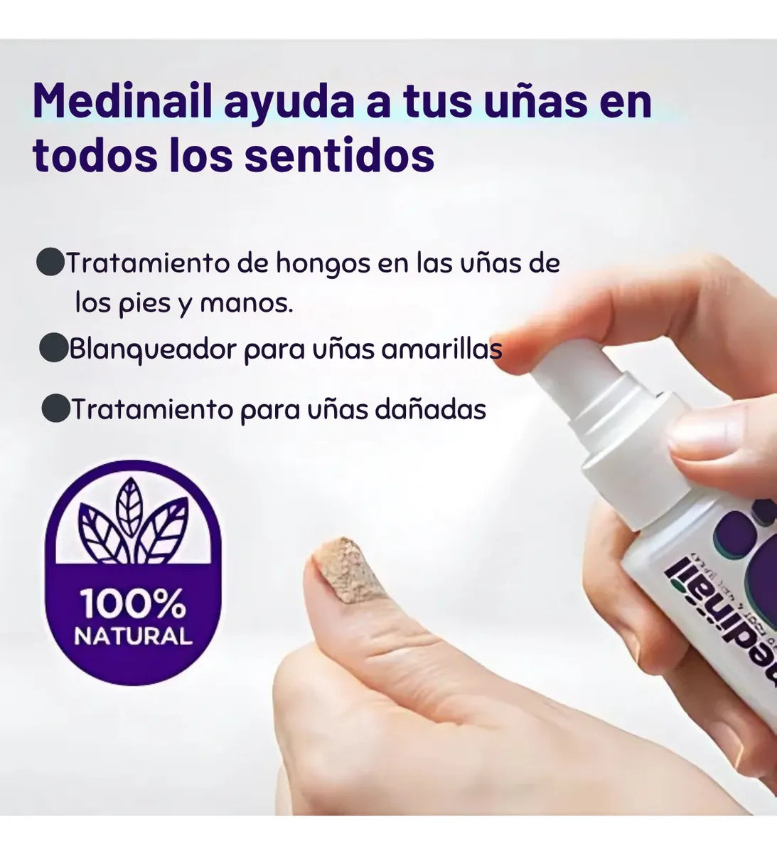 ¡Super Oferta!  Medinail Spray – ¿Listo para volver a lucir uñas limpias y saludables?