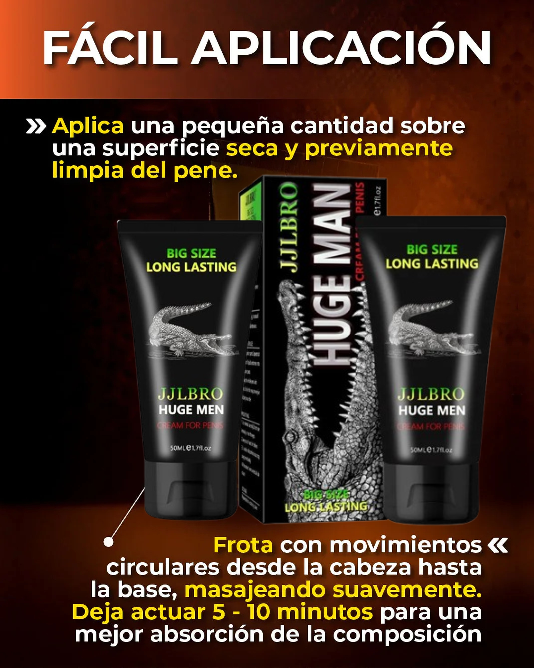 Super Oferta 2X1 ENGROSADOR LONG LASTING XXL MEN Agrandamiento de NEPE