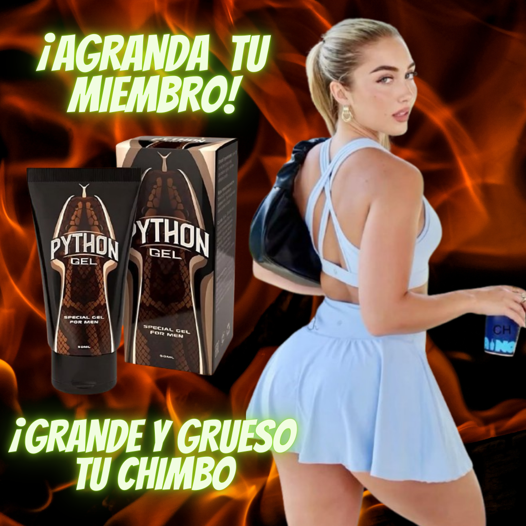 ¡Super Oferta 2X1 ! PYTHON MAX GEL Agrandamiento de NEPE
