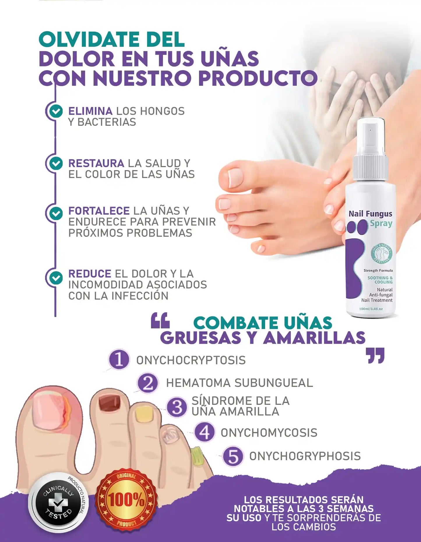 ¡Super Oferta!  Medinail Spray – ¿Listo para volver a lucir uñas limpias y saludables?