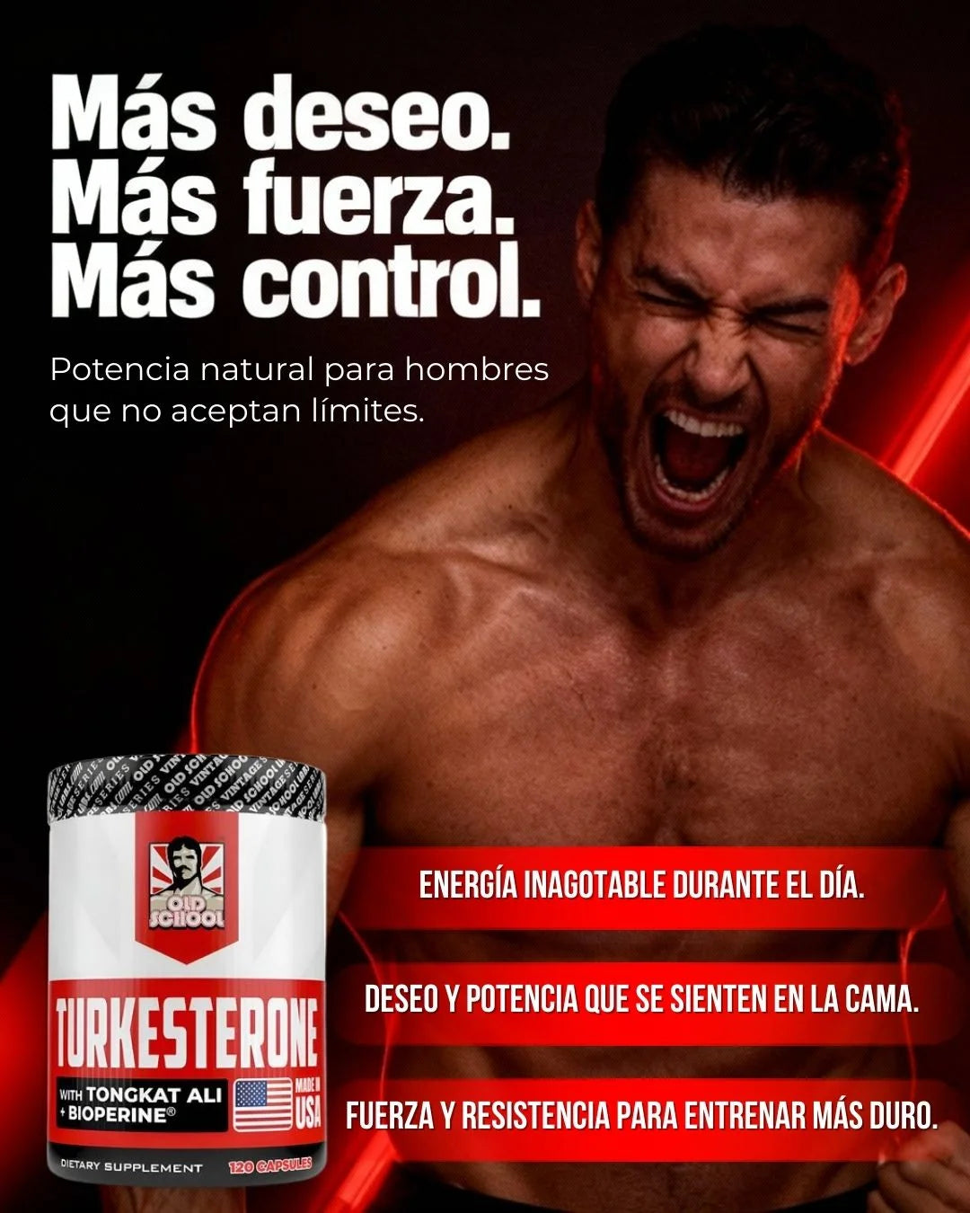 ¡ Super Oferta ! TURKESTERONE👑 💪“El cambio empieza hoy… ¿te atreves a sentirlo?”⚡
