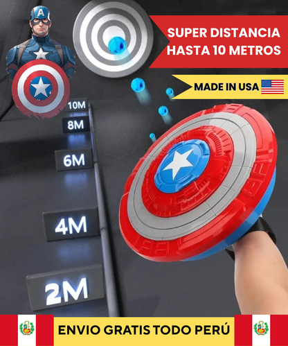 🛡️"Escudo del Capitán América HidroPower" 🦸‍♂️ ¡Prepárate para ser el héroe que todos admiran! 🛡️⚡💥