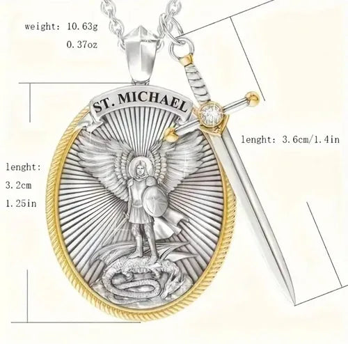 Protección Divina San Miguel ¿Estás listo para transformar tu vida con protección y estilo?