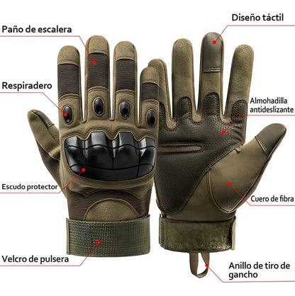 Guantes Tácticos de Alto Rendimiento “¿Listo para dominar cada movimiento? 🔥 — la fuerza está en tus manos.”