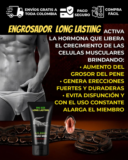 Super Oferta 2X1 ENGROSADOR LONG LASTING XXL MEN Agrandamiento de NEPE