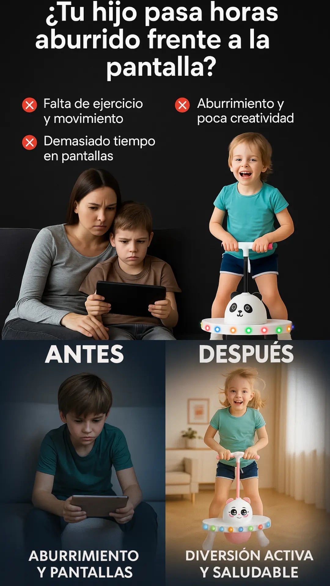 Precio de Locura!!!🎁Pelota Saltarina Premium💎 - “¿Listo para ver la sonrisa de tu hijo en cada salto? 🐼💫 ¡No esperes más!