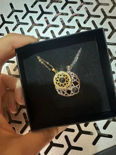 🌞🌙 COLLAR SOL & LUNA –“Haz que tu amor brille hoy 🌞🌙