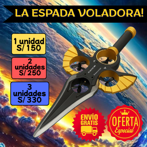 ⚔️LA ESPADA VOLADORA - “¿Listo para darle el regalo más épico del año?” 🎁